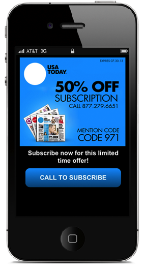 Mobile Coupons USA Today