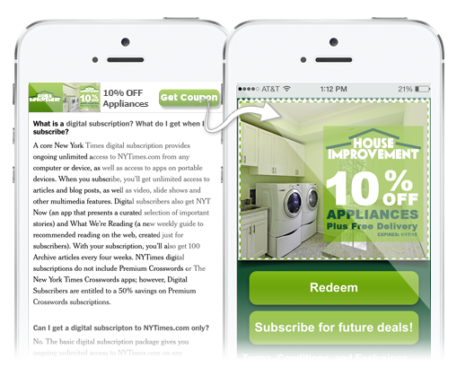 Mobile Targeting and Banner Ad
