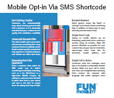 Mobile Opt-in Best Practices via SMS Short Code