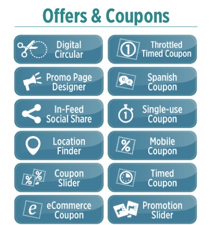 Digital Experiences Nanosites offers mobile coupons promotions